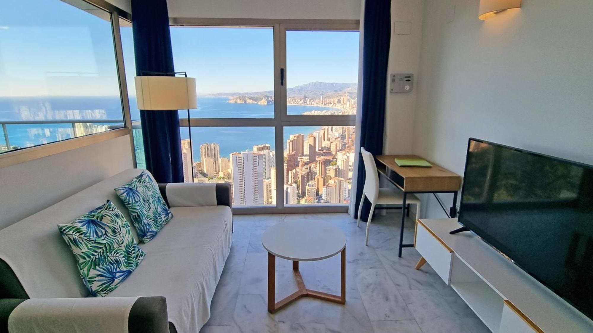 Highrise Apartment With Private Terrace & Sea Views - 34Th Floor Benidorm Extérieur photo