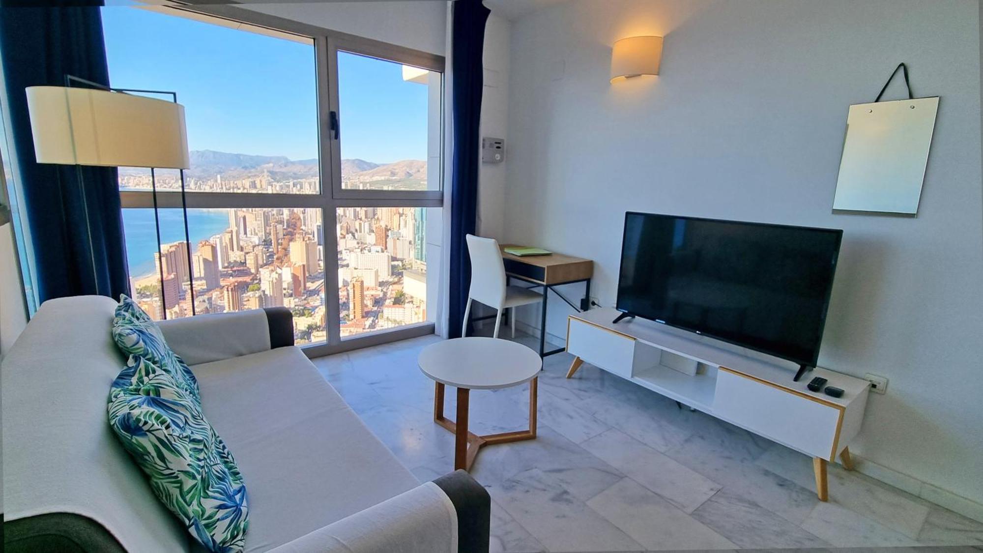 Highrise Apartment With Private Terrace & Sea Views - 34Th Floor Benidorm Extérieur photo