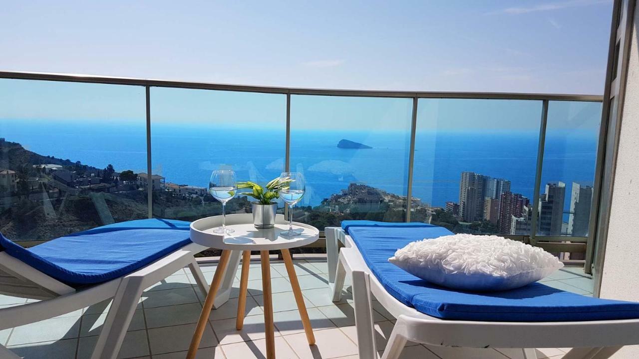 Highrise Apartment With Private Terrace & Sea Views - 34Th Floor Benidorm Extérieur photo