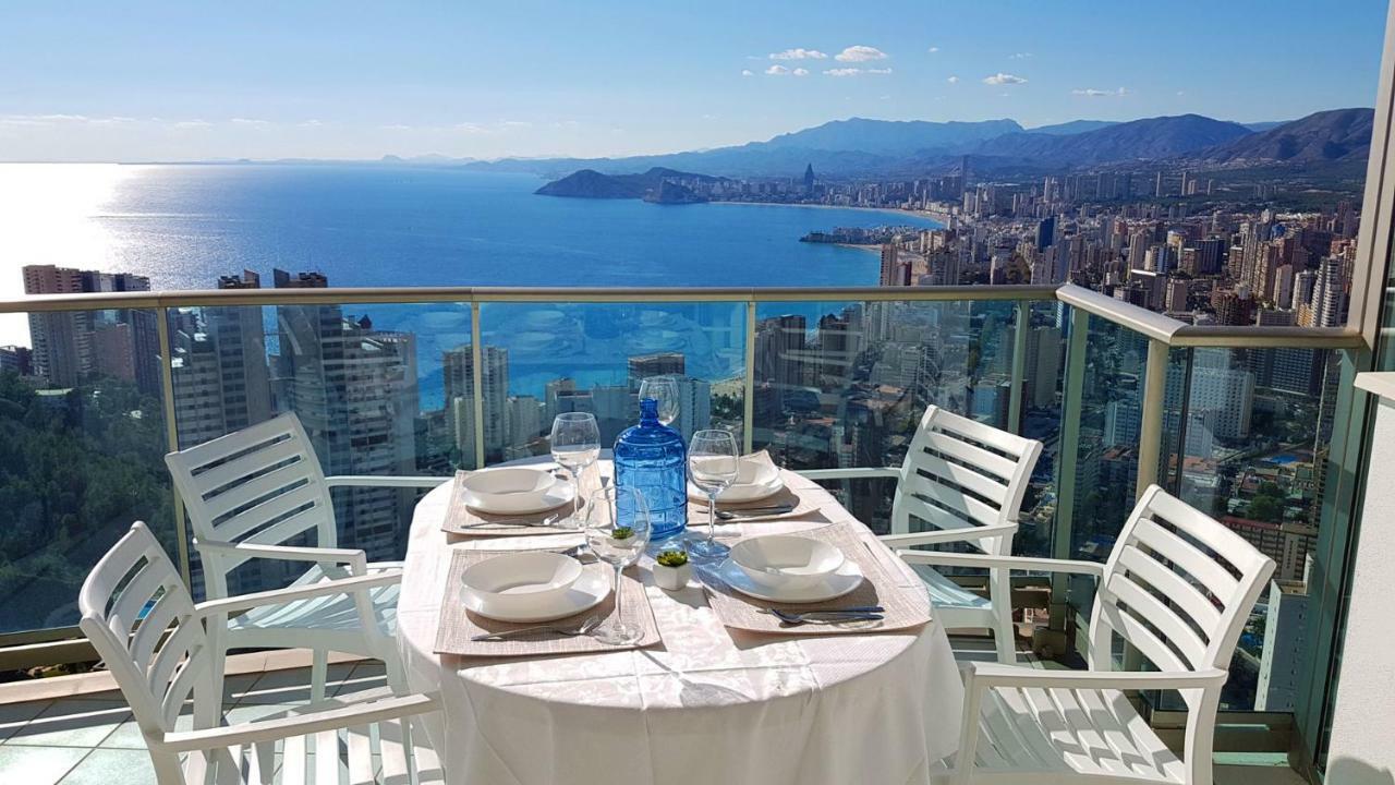 Highrise Apartment With Private Terrace & Sea Views - 34Th Floor Benidorm Extérieur photo